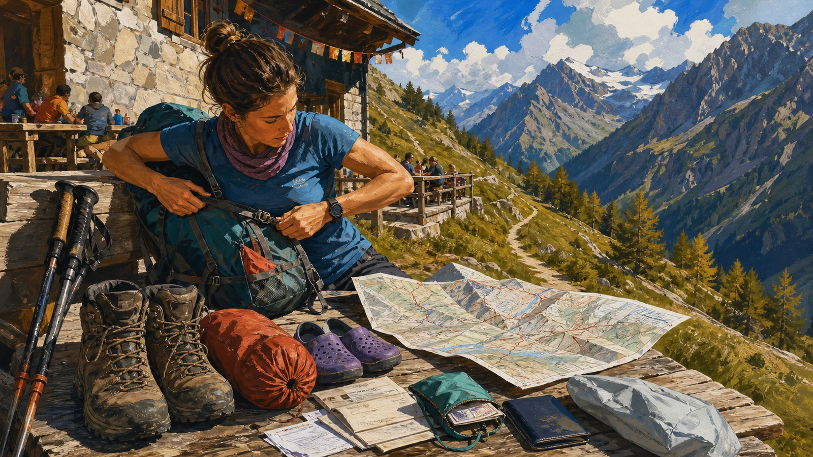 Überquere die Alpen auf dem E5 von Oberstdorf nach Meran in acht Tagen