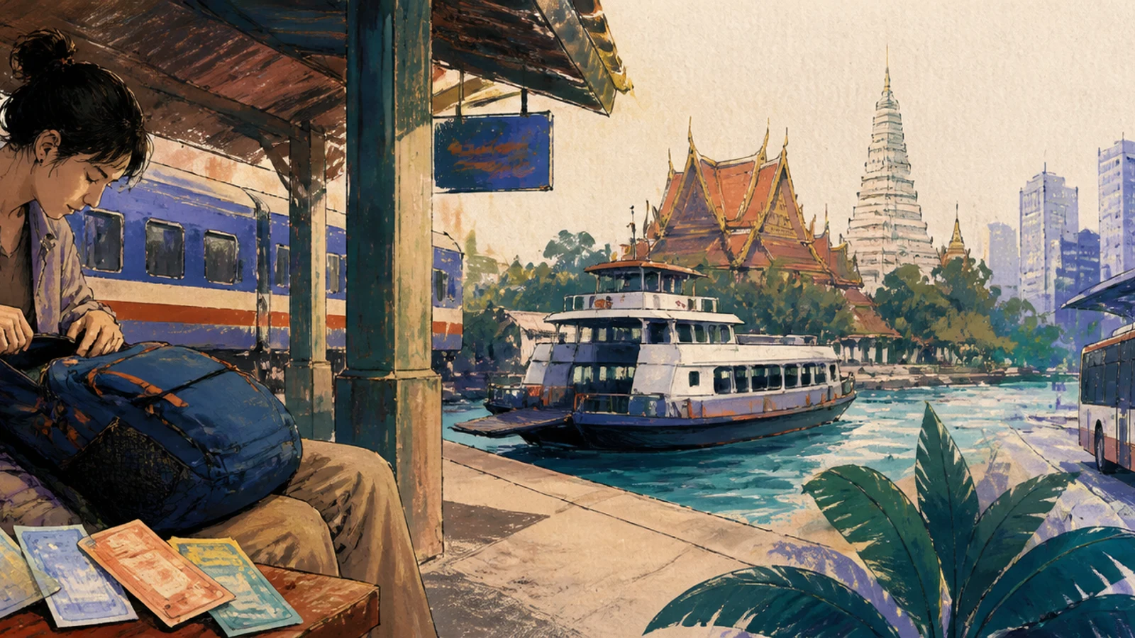 O lună în Asia de Sud-Est: Thailanda, Laos, Cambodgia și Vietnam