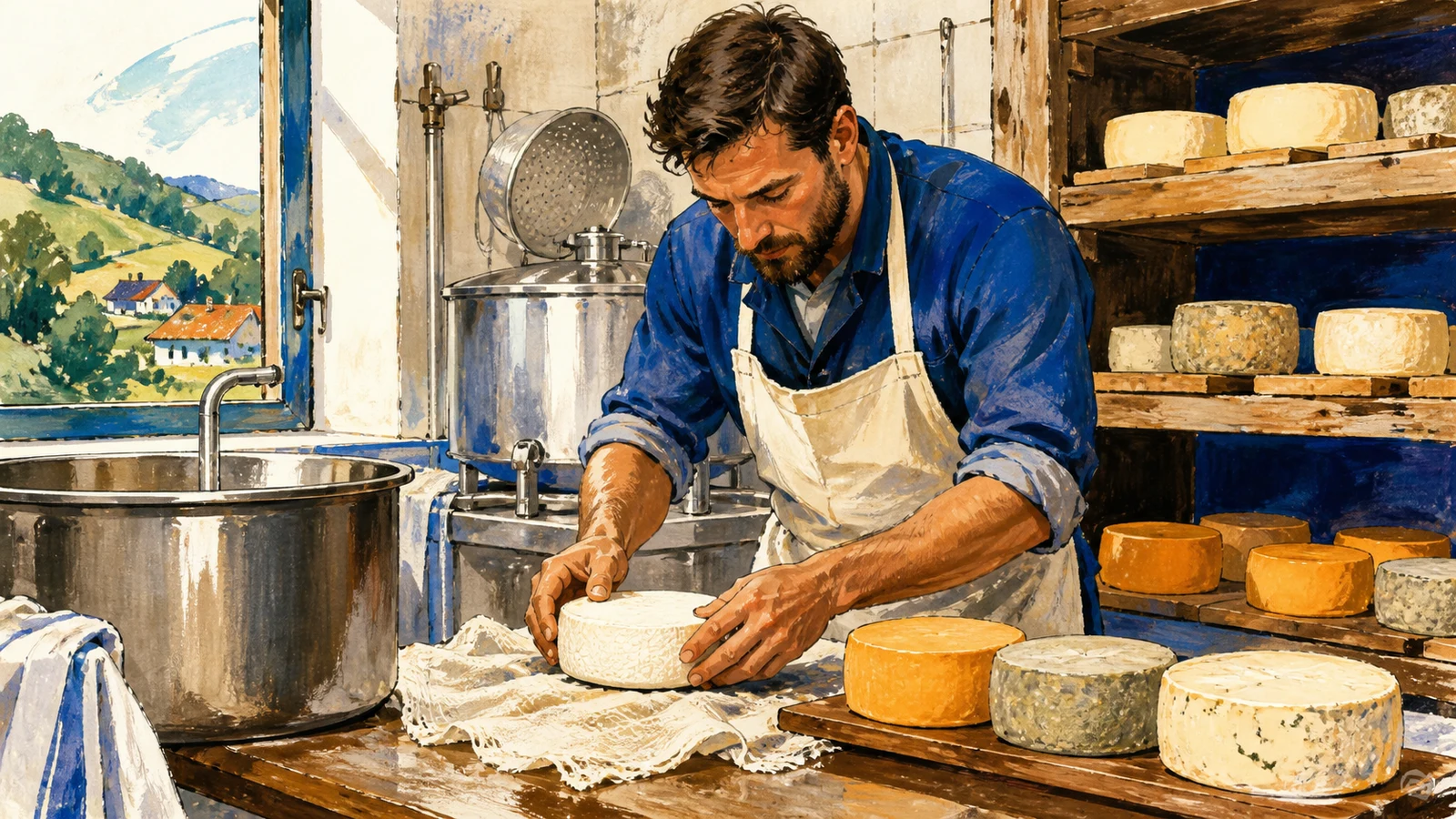 Deschide un atelier de brânzeturi la mică scară în România