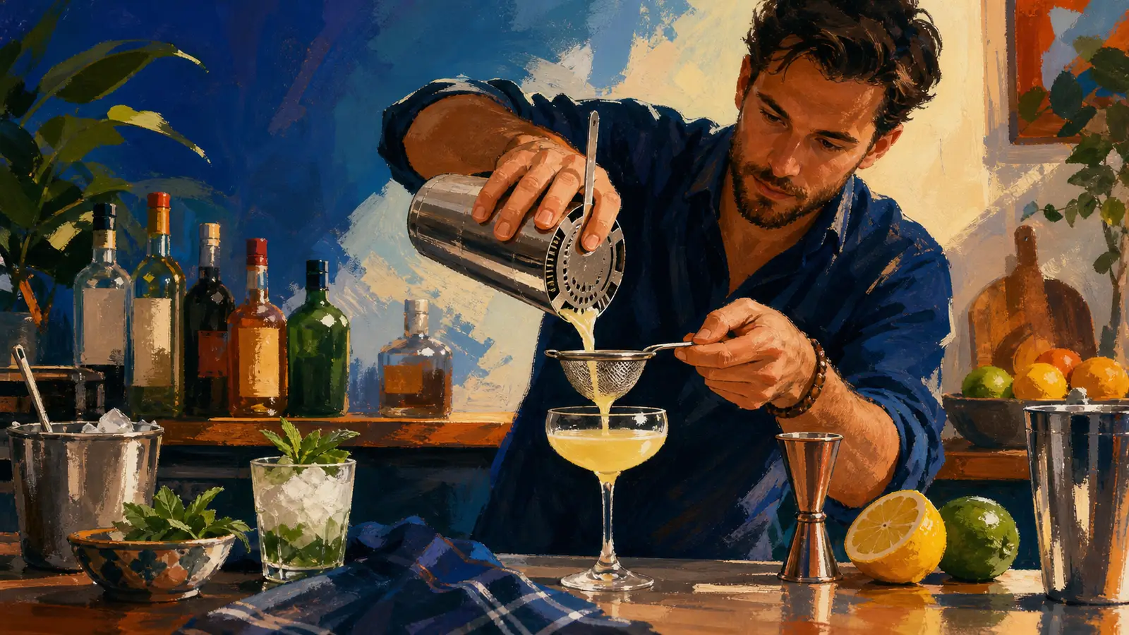 Barman de casă: 20 de cocktailuri pe care le stăpânești