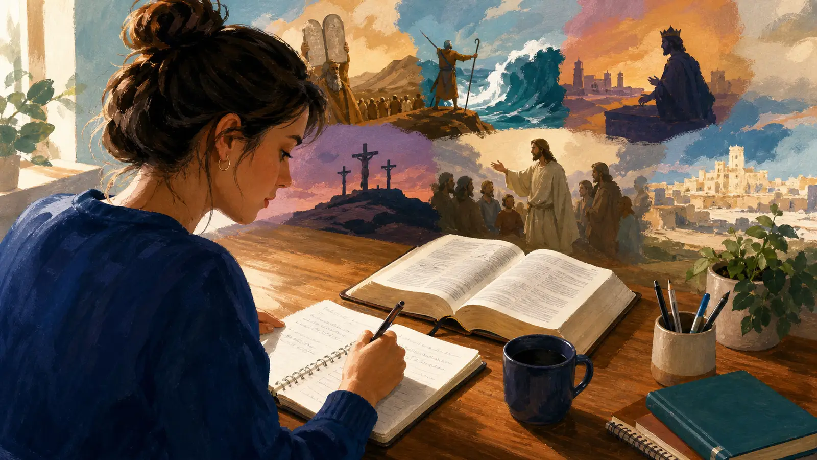 Biblia pentru începători: înțelege povestea completă în 30 de zile