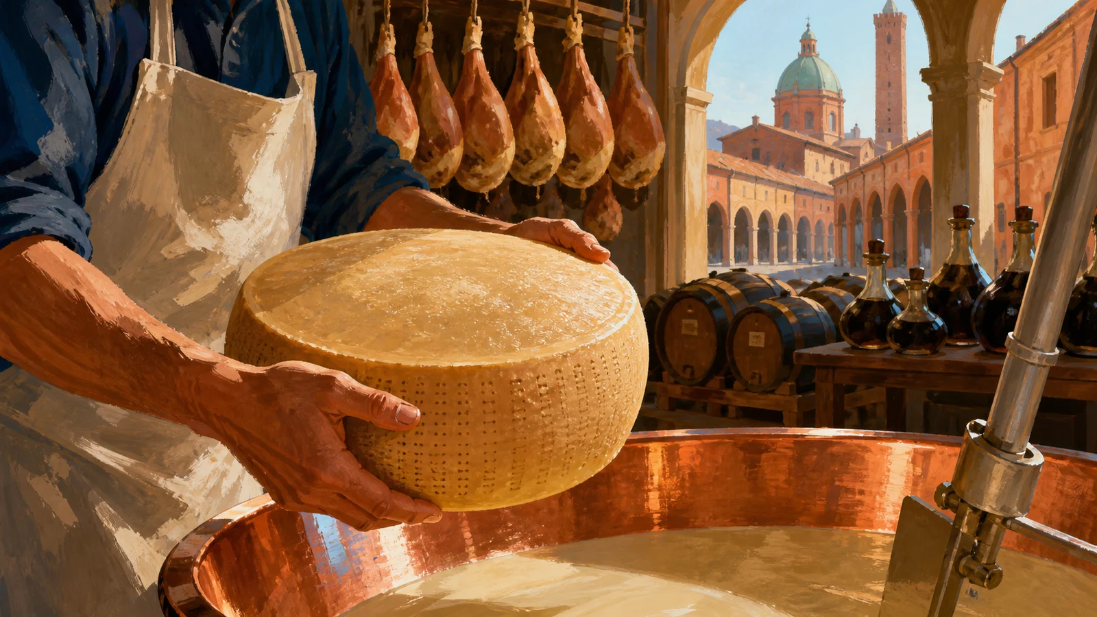 Bologna și Emilia-Romagna în 4 zile: parmezan, prosciutto și balsamic la sursă