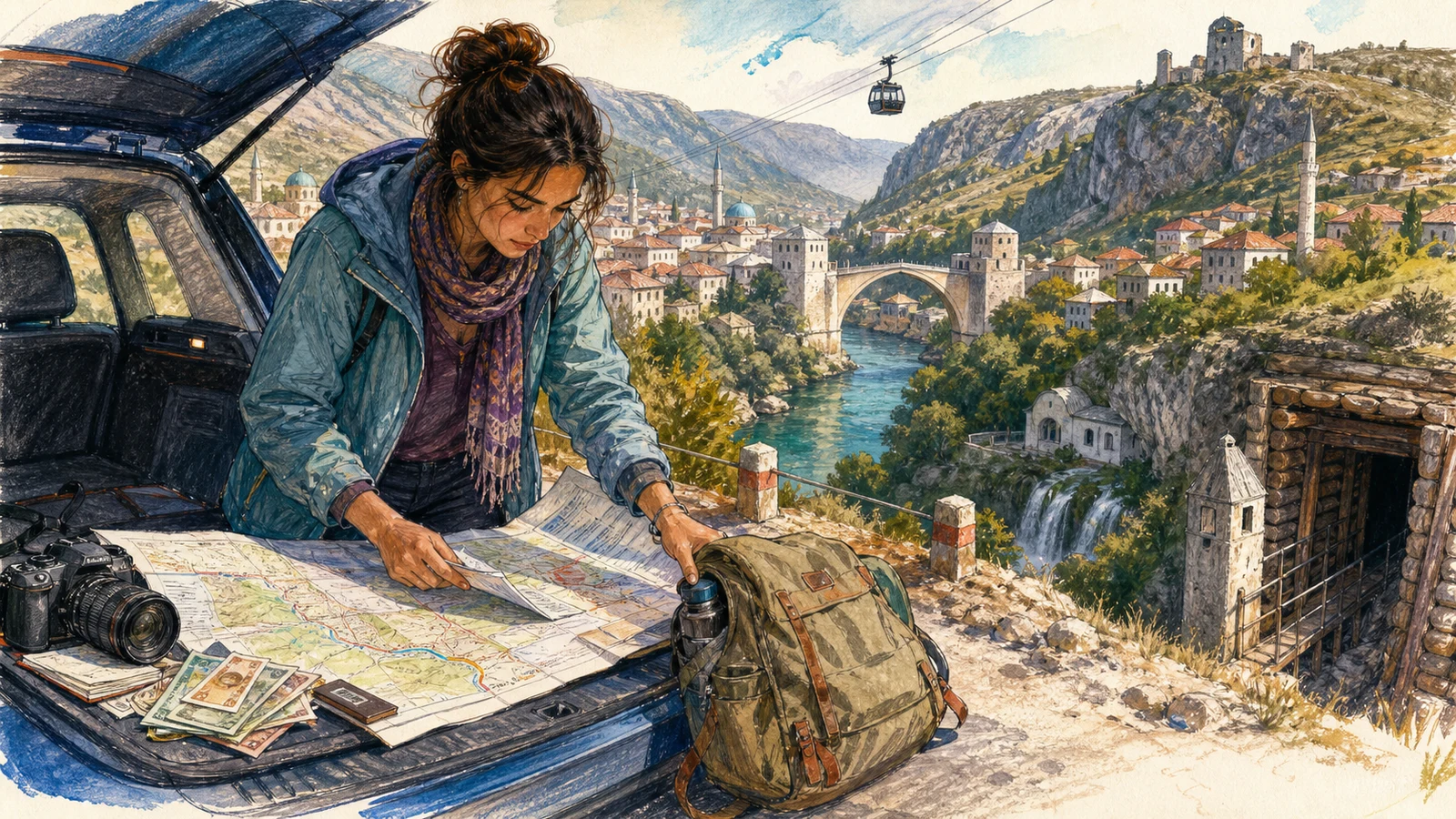 Bosnia în 5 zile: Sarajevo, Mostar și valea Neretvei