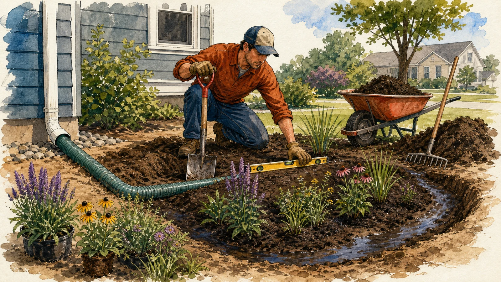 Build a Rain Garden and Claim Your Local Stormwater Rebate