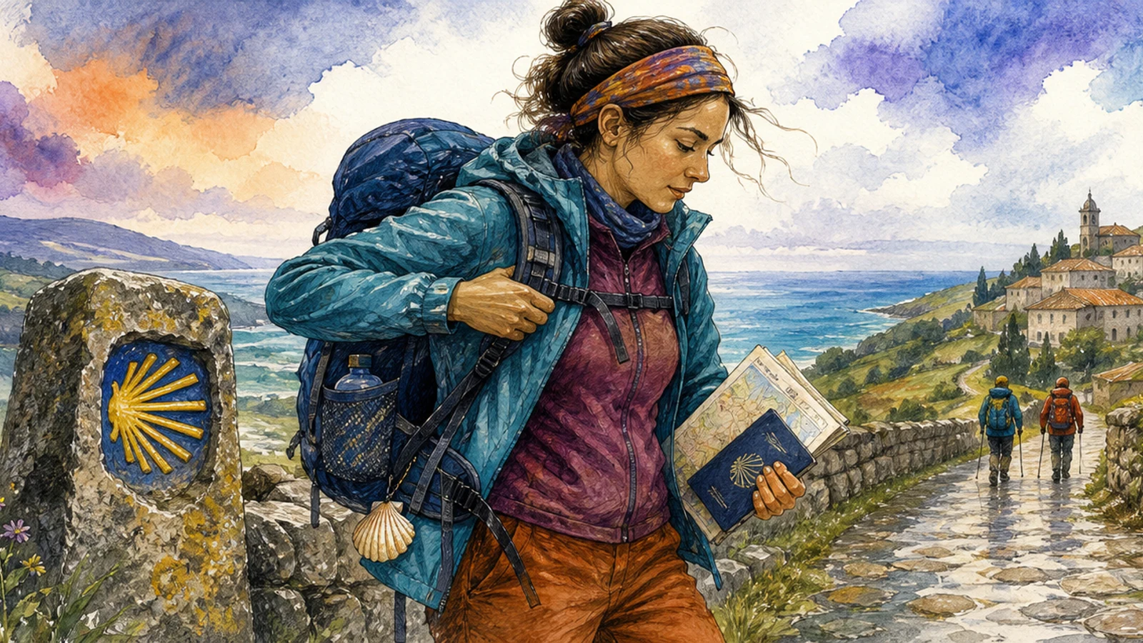 Mergi pe Camino de Santiago: rută, etape, cazare, bagaj și Compostela