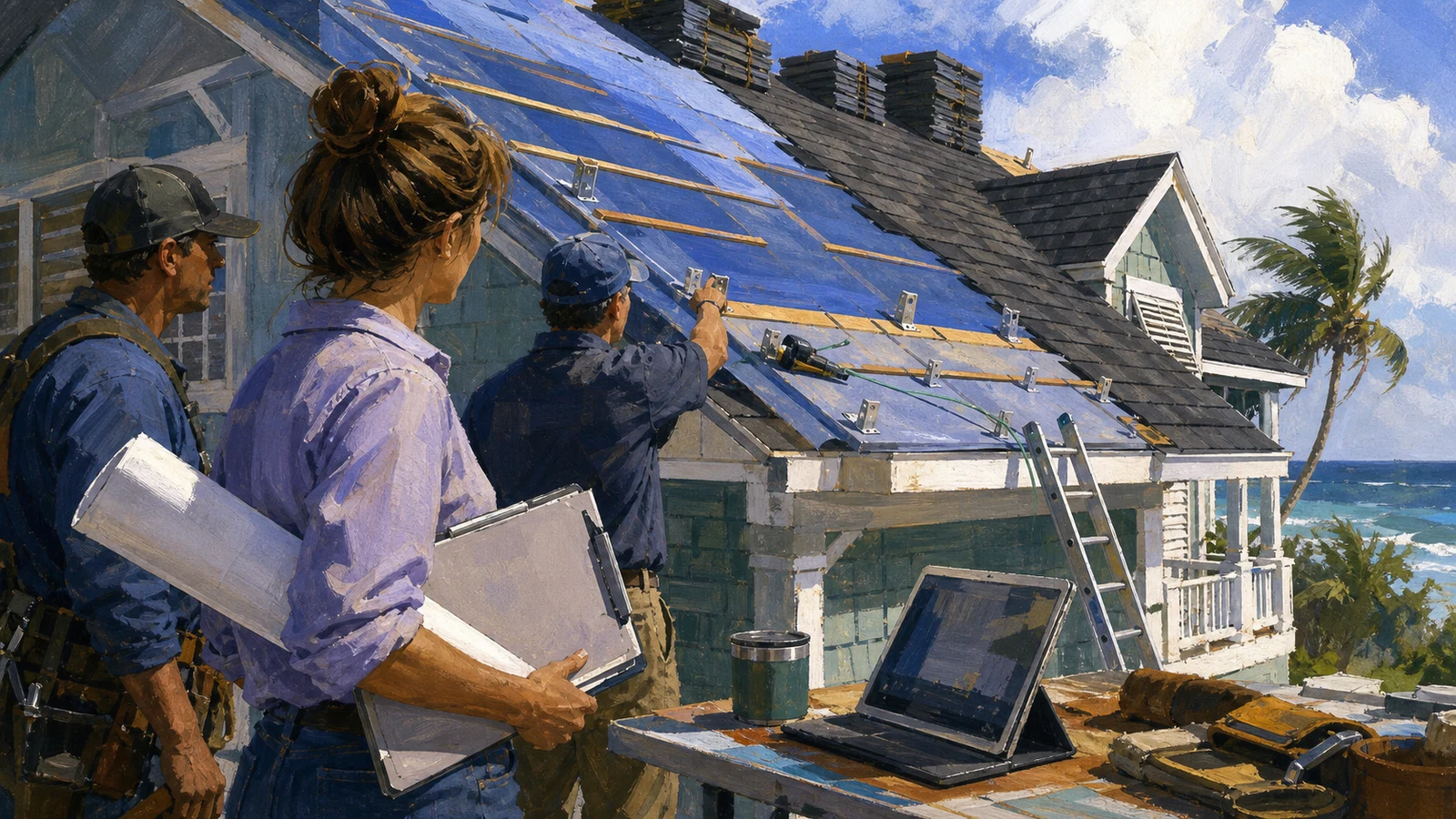 Capture a fortified roof grant and cut your wind premium