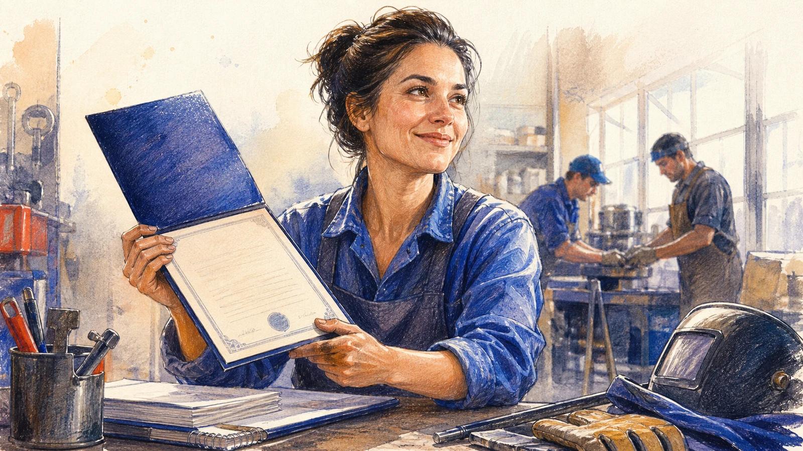 Transformă experiența de muncă într-un certificat de competențe profesionale