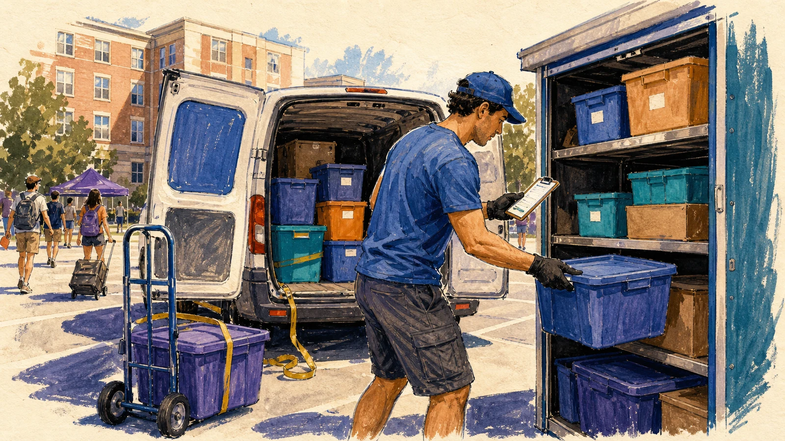 Start a College Move-Out Pickup and Micro-Storage Business