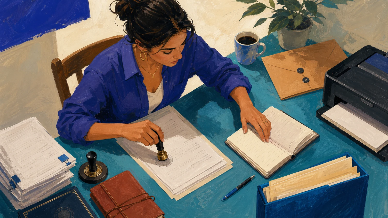 Get commissioned as a notary and complete your first paid signing