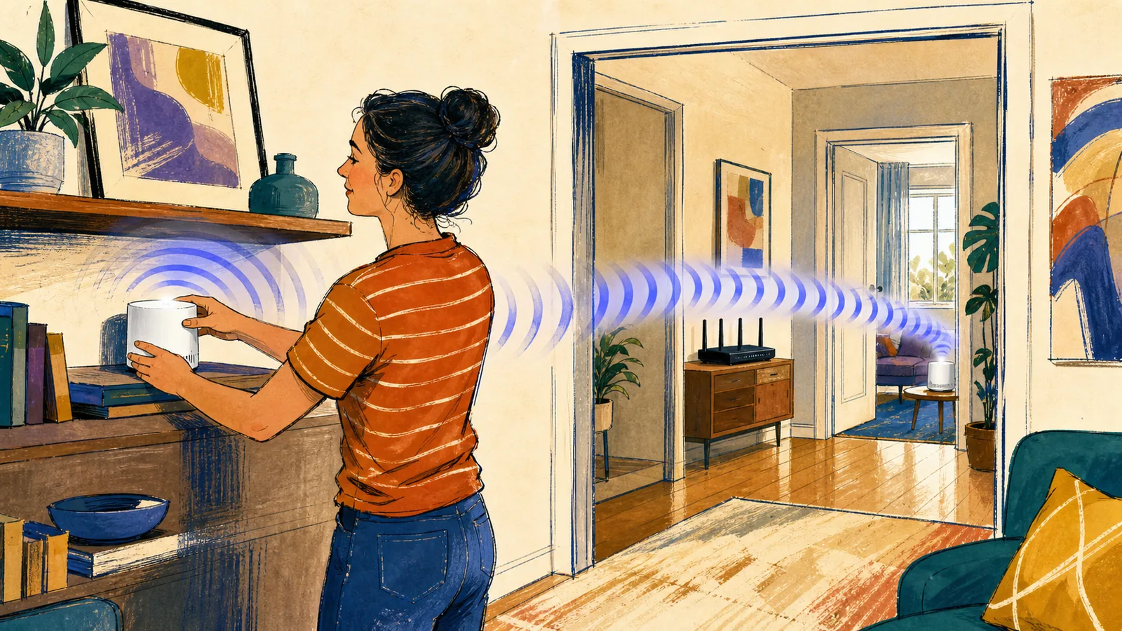 Configurează rețeaua Wi-Fi a casei fără zone moarte