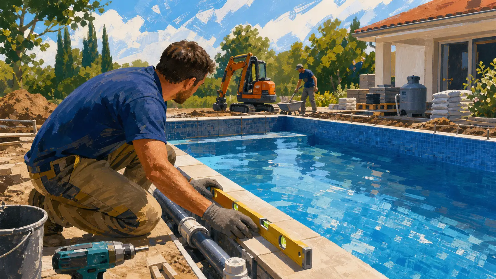 Construiește și întreține o piscină fără greșeli costisitoare
