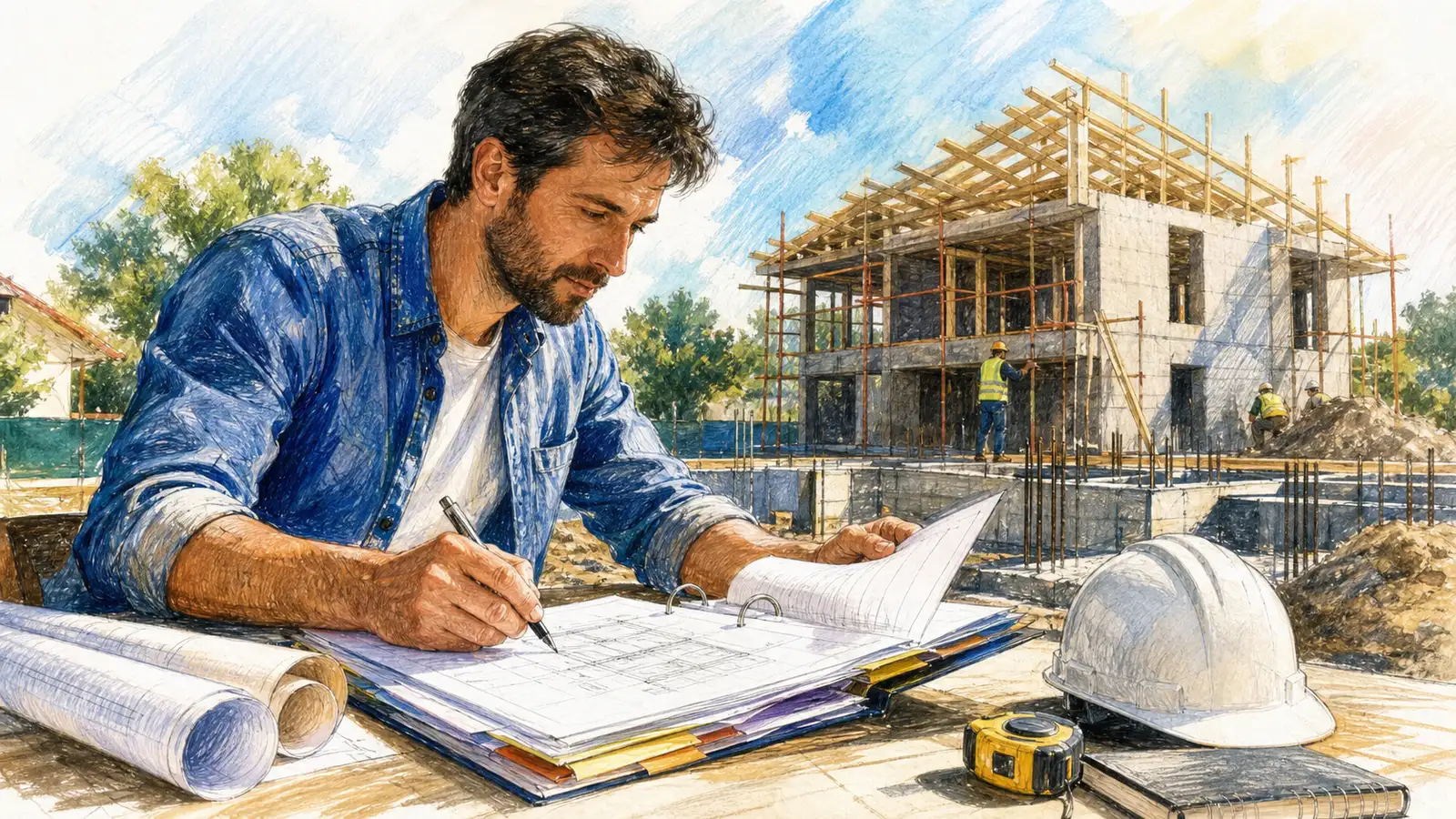 Construiește-ți casa în România cu actele și șantierul sub control