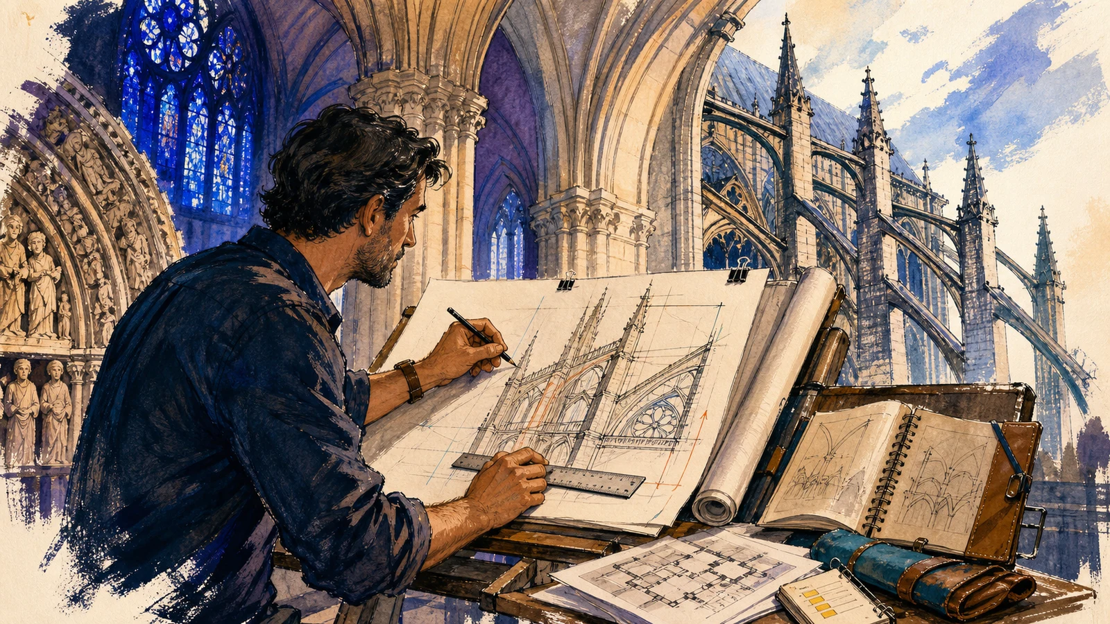 Cum să citești o catedrală gotică: Chartres, Reims, Amiens
