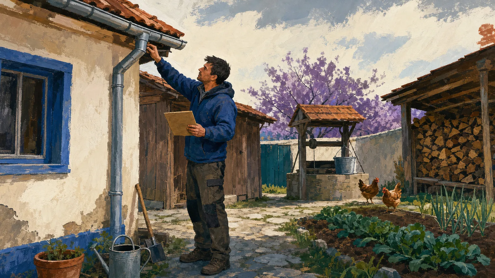 Cum să îngrijești o gospodărie în zona rurală din România