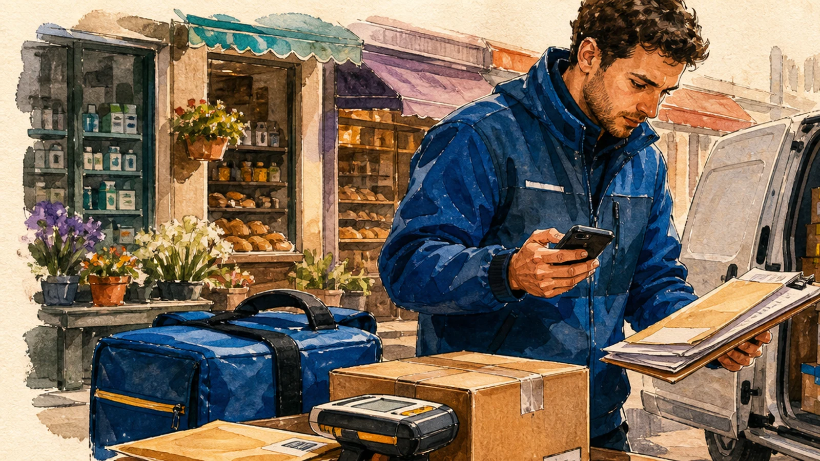Curierat local B2B în România: de la autorizare la primele rute recurente