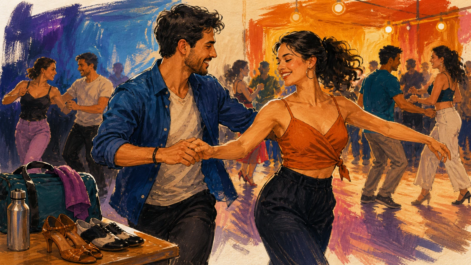 Salsa și bachata pentru începători: program de 12 săptămâni până la seara de dans