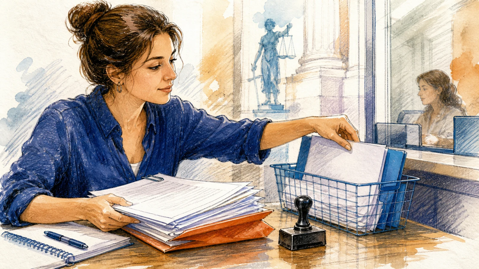 Depune o cerere cu valoare redusă în instanță