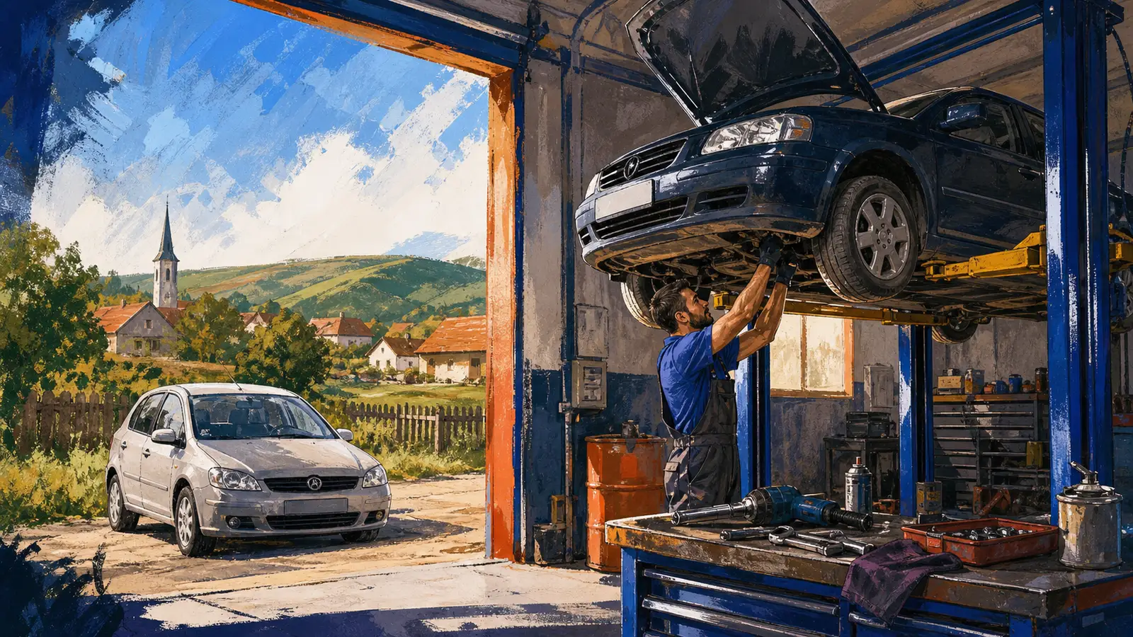Deschide un service auto în mediul rural — acte, costuri și autorizații reale