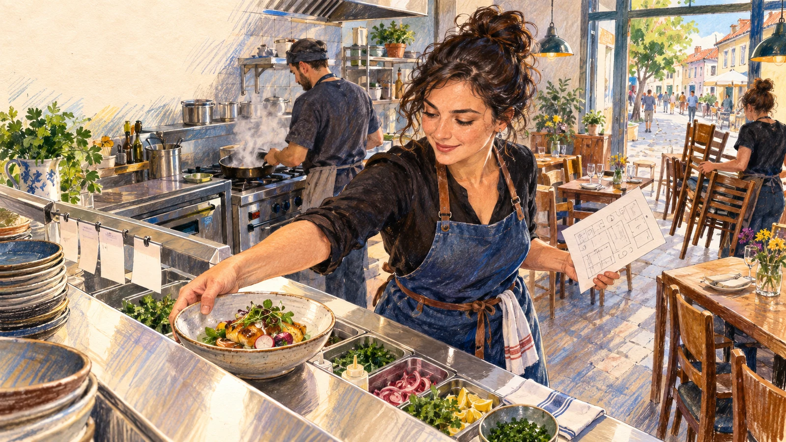 Deschide un restaurant de cartier în România: de la meniu la primele 100 de bonuri