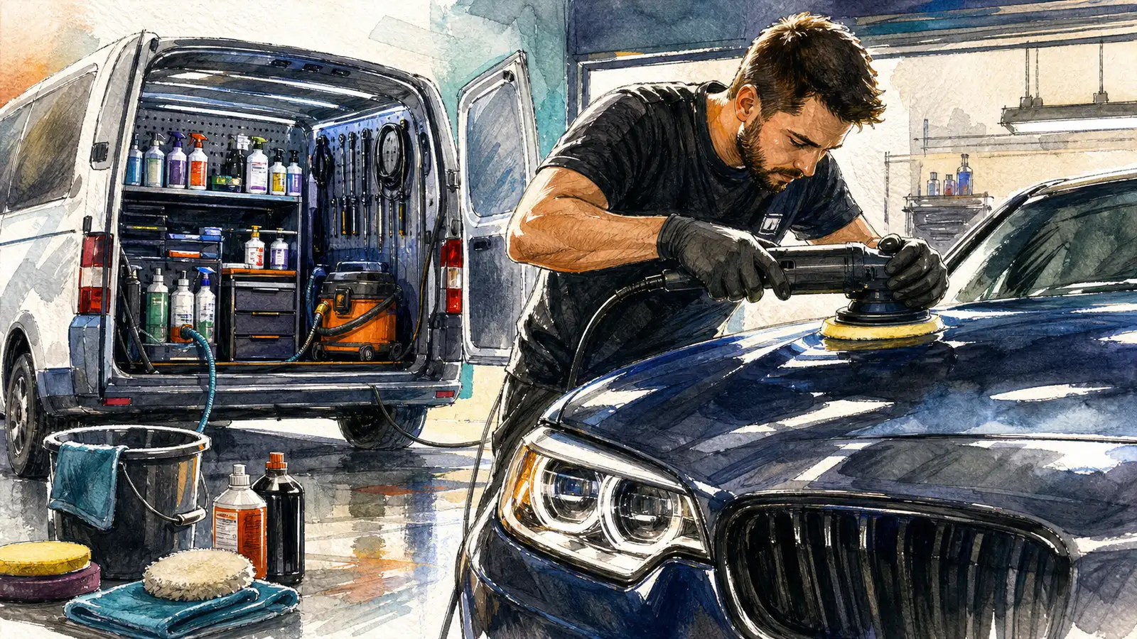 Deschide o afacere de detailing auto