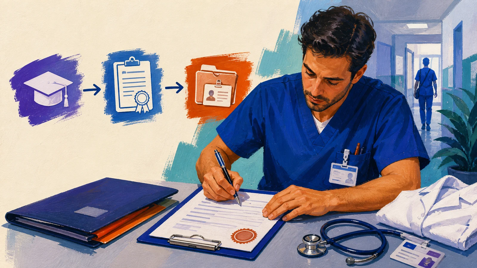 Devino asistent medical: școala postliceală, autorizația de liberă practică și primul post