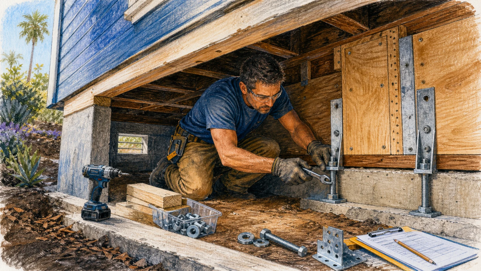 California Cripple Wall: Brace and Bolt Your House Before the Big One