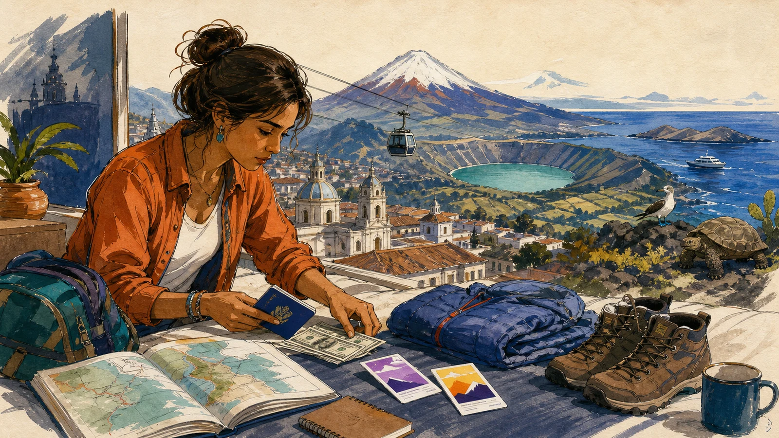Ecuador și Galápagos în 14 zile: Quito, Anzi și insulele