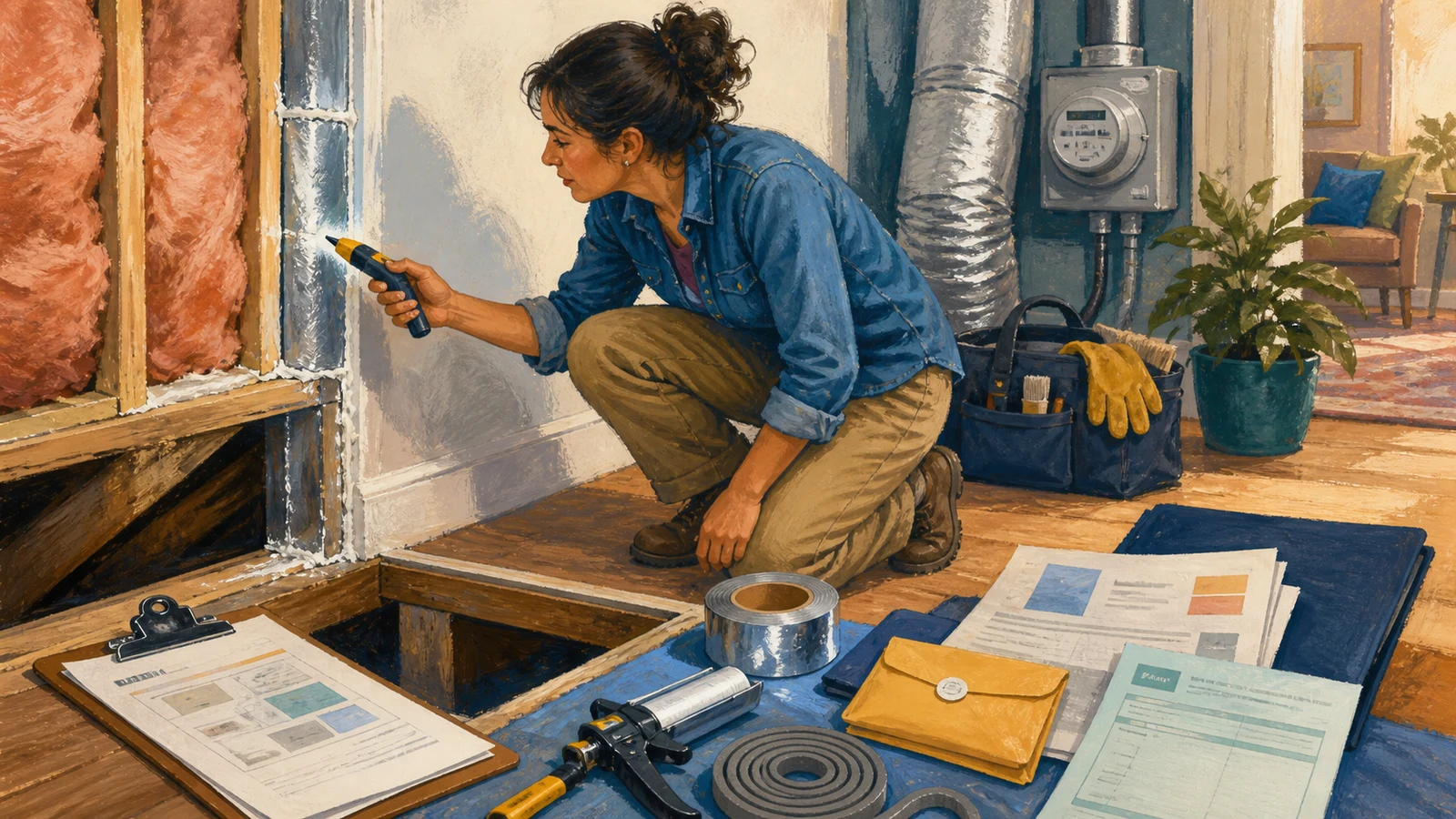 Cut Your Energy Bill Twice: a DIY Home Audit Plus Weatherization Assistance and Stackable Rebates