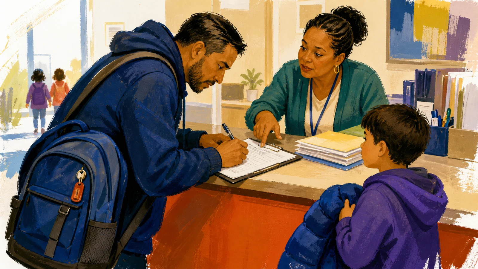 Enroll a Displaced Child in School Without Permanent Housing