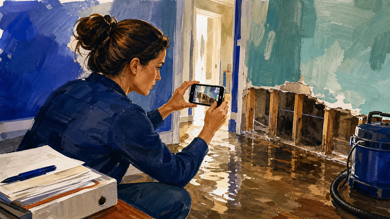 File a flood insurance claim and meet the proof-of-loss deadline