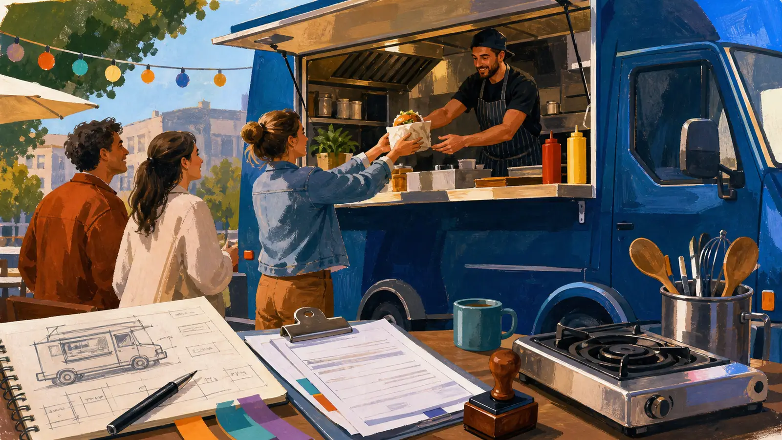 Deschide o rulotă de mâncare (food truck) în România