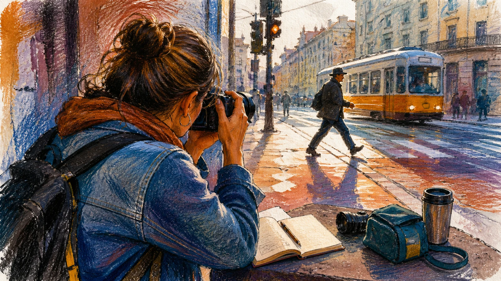 Fotografia de stradă (street photography): program de 12 săptămâni pentru ochiul care vede orașul