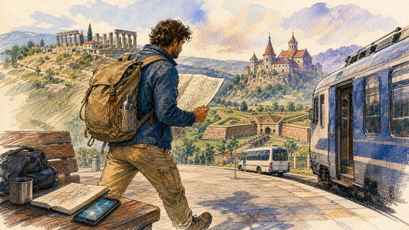 Frontiera romană în Dacia în 4 zile cu trenul: pe urmele limesului UNESCO în Transilvania