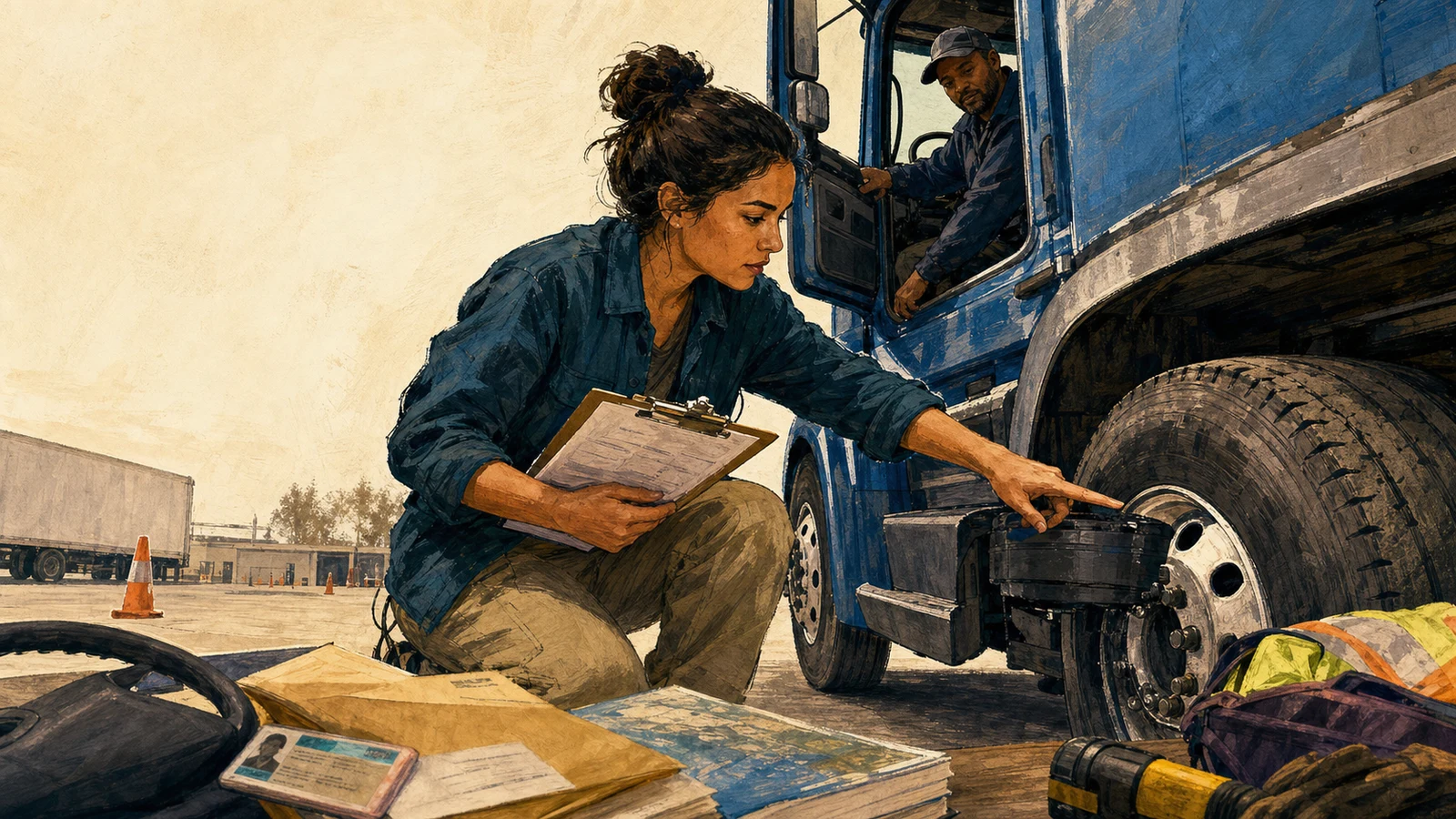 Get a CDL and start a trucking career