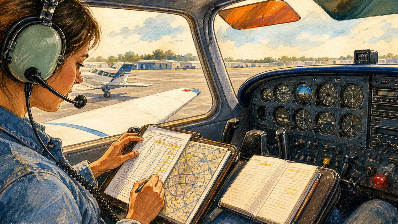 Get a private pilot licence: ground school to checkride