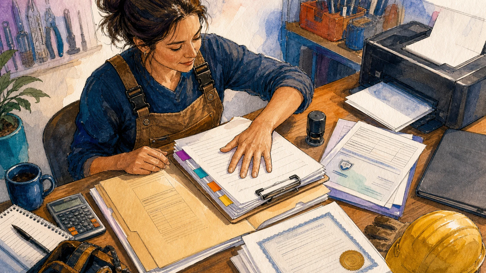 Get your state contractor license and go independent