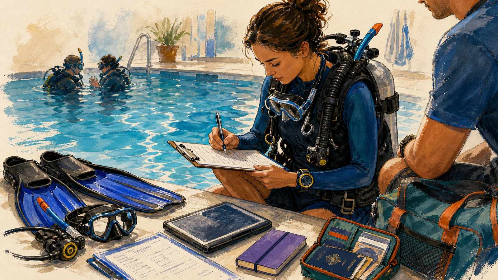 Get open water scuba certified before your dive trip