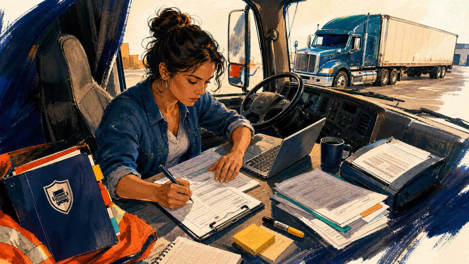 Get your own trucking authority and haul your first load