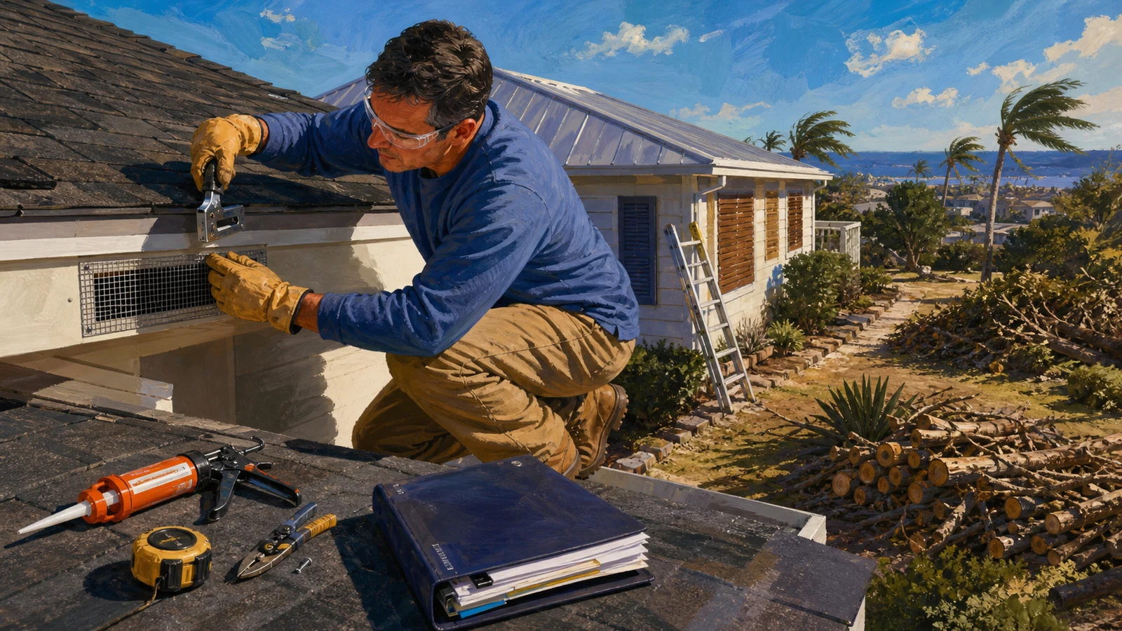 Harden your home against wildfire or hurricane season