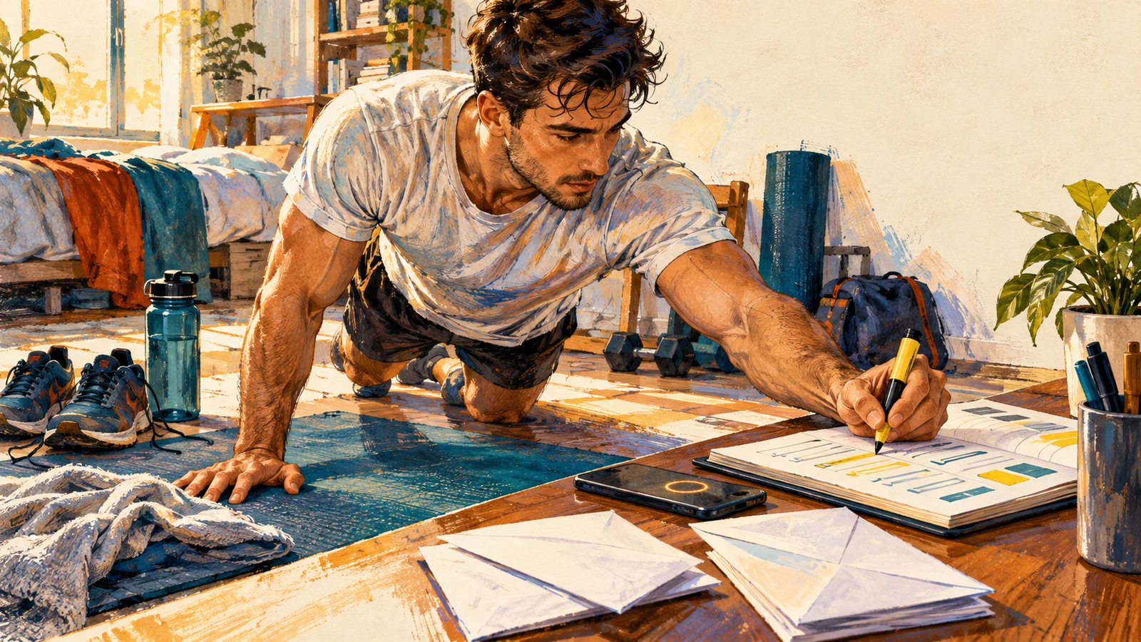 Ghid de 90 de zile pentru disciplină, fitness și al doilea venit