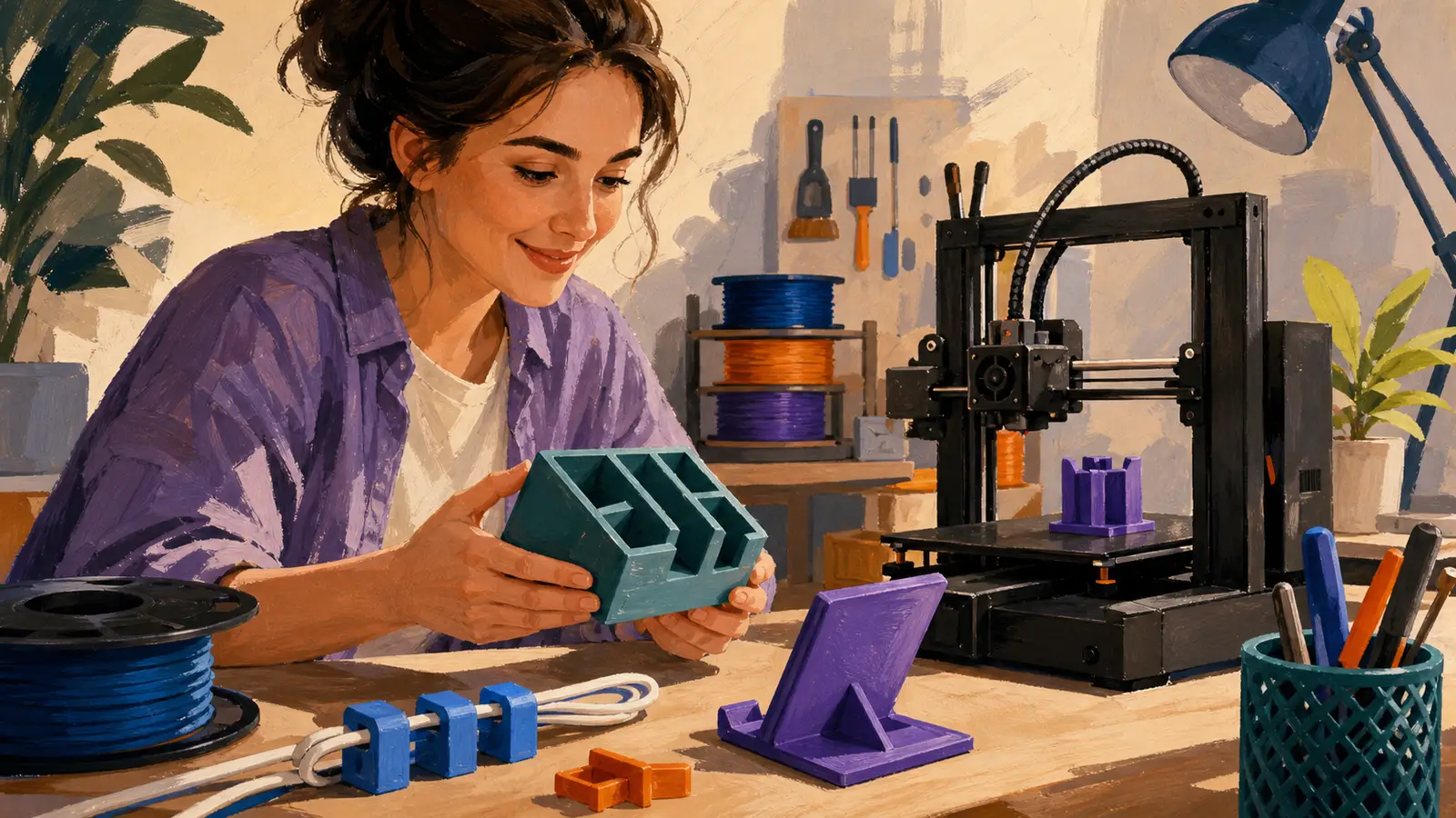 Imprimă-ți primul obiect util 3D — fără bătăi de cap
