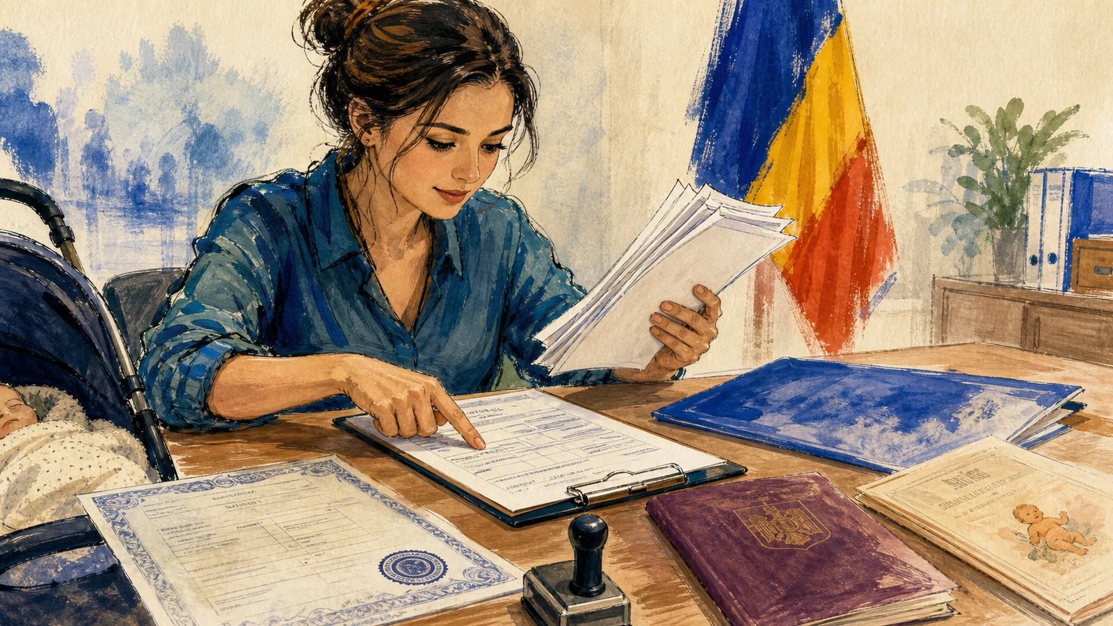 Înregistrează în România copilul născut în străinătate și obține-i CNP-ul