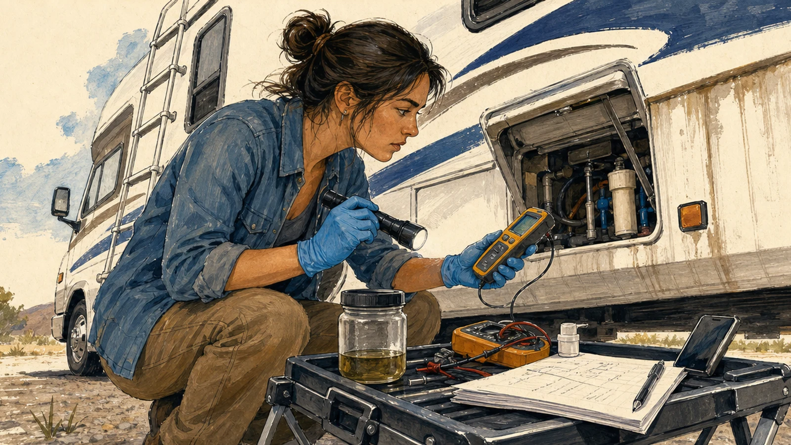 Inspect a Used RV Before You Hand Over the Deposit