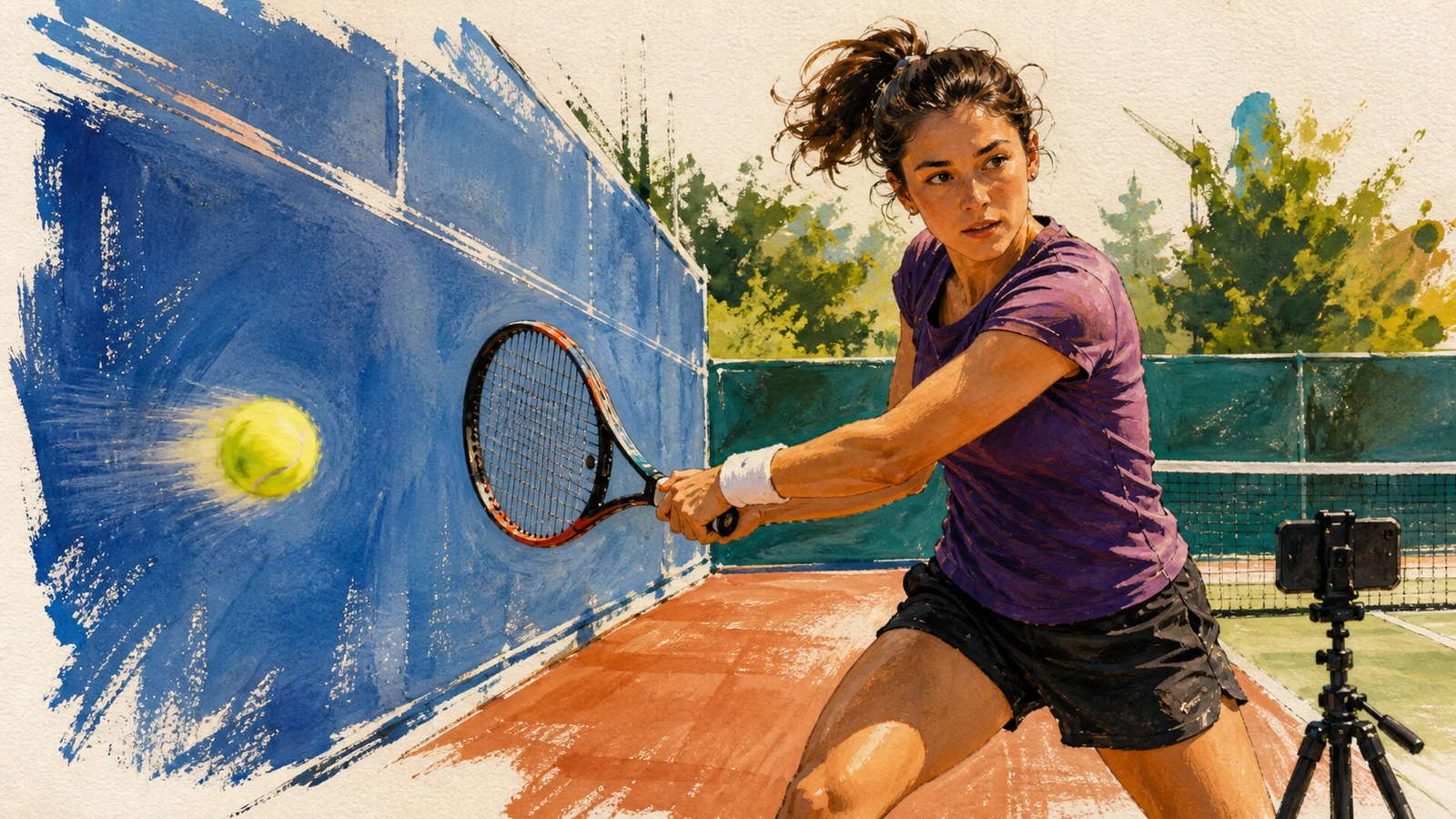 Învață tenis ca adult fără să consolidezi mișcări greșite