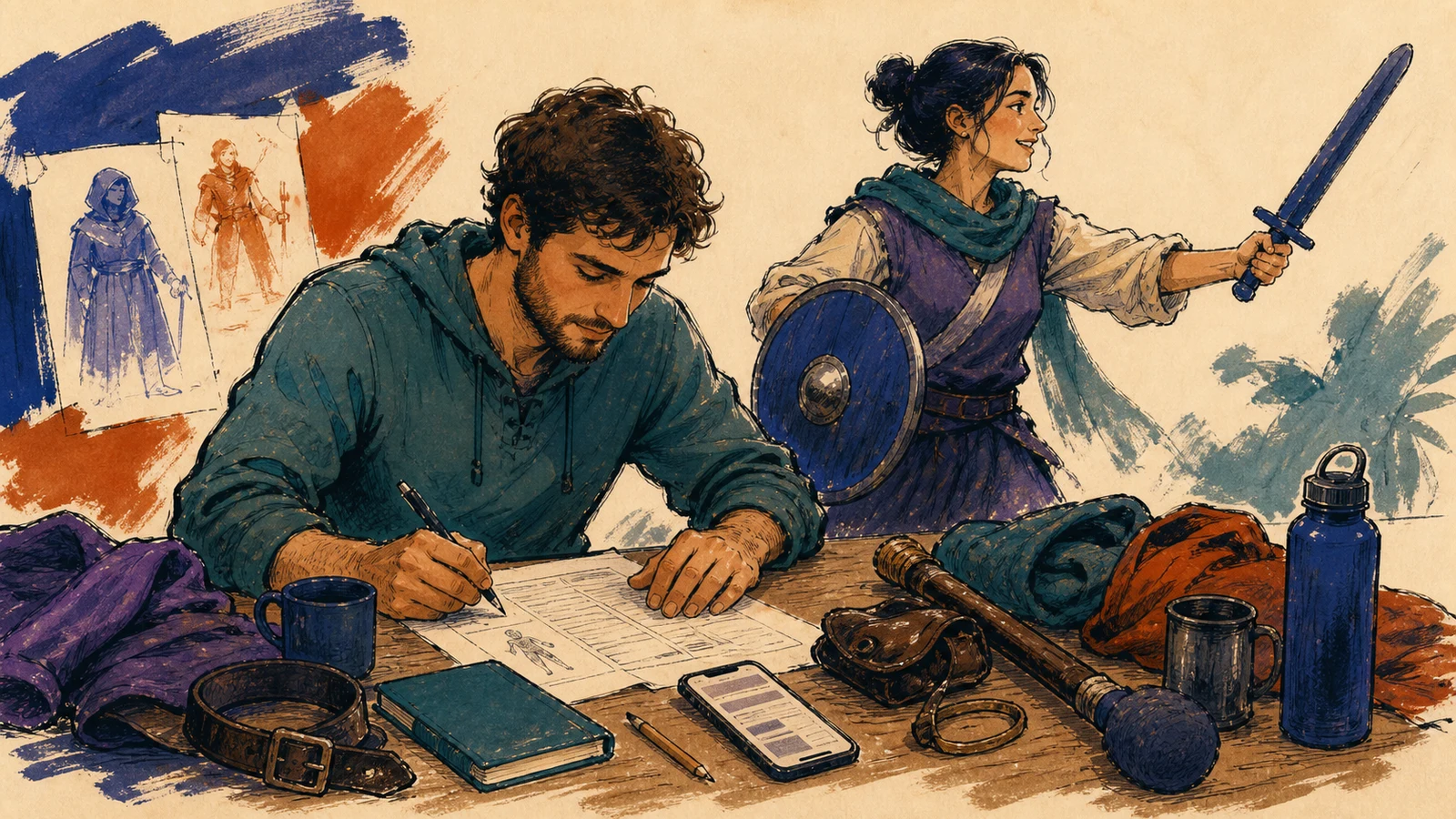 LARP: de la primul personaj la primul eveniment jucat în România