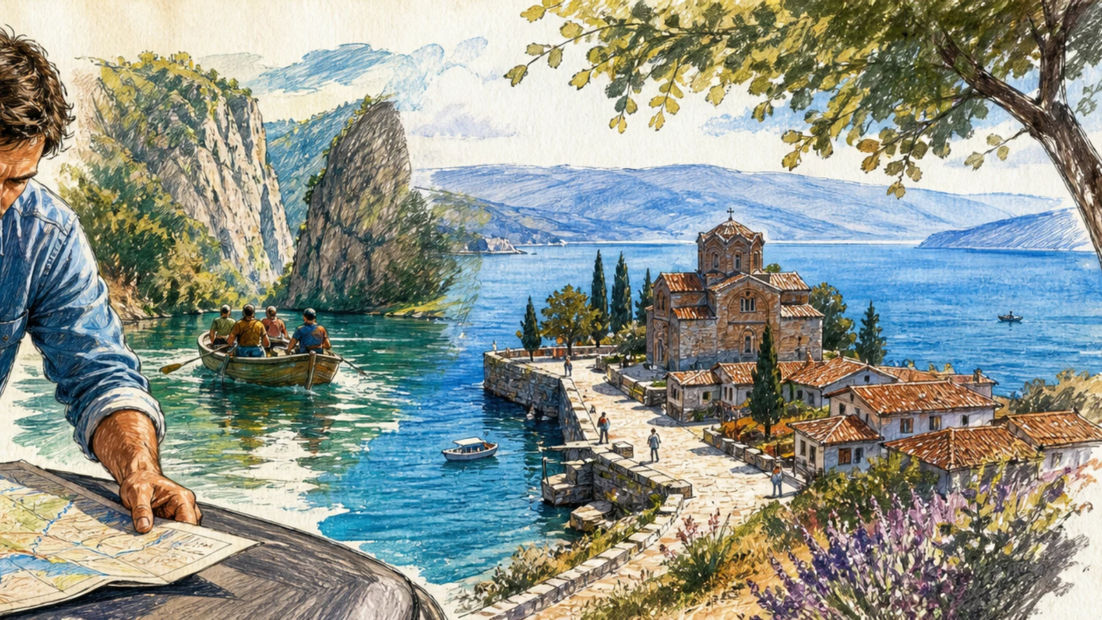 Macedonia de Nord în 5 zile: Ohrid, Skopje și canionul Matka