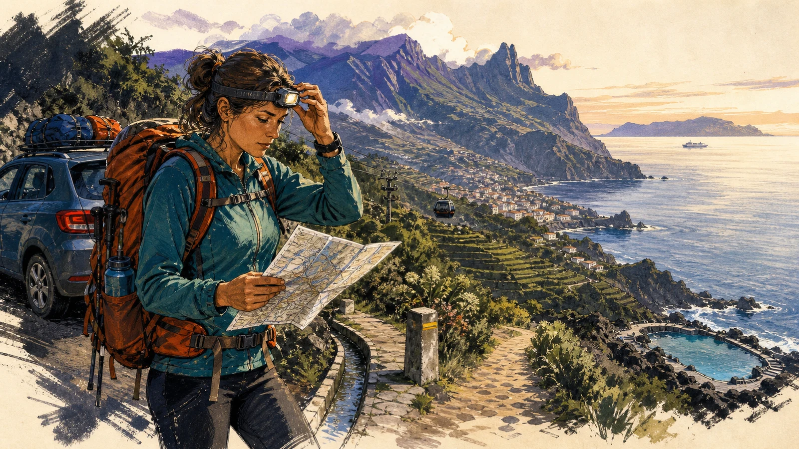 Madeira în 8 zile: levada, vârfuri și Funchal