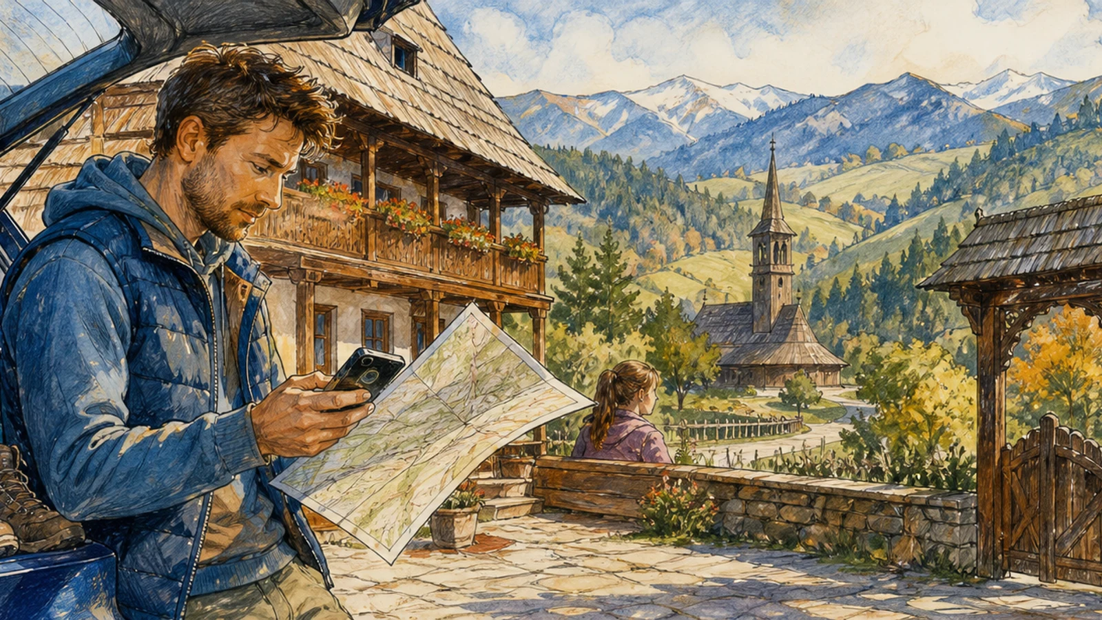 Maramureș și Bucovina cu mașina în 7 zile: mănăstiri, sate și meșteri
