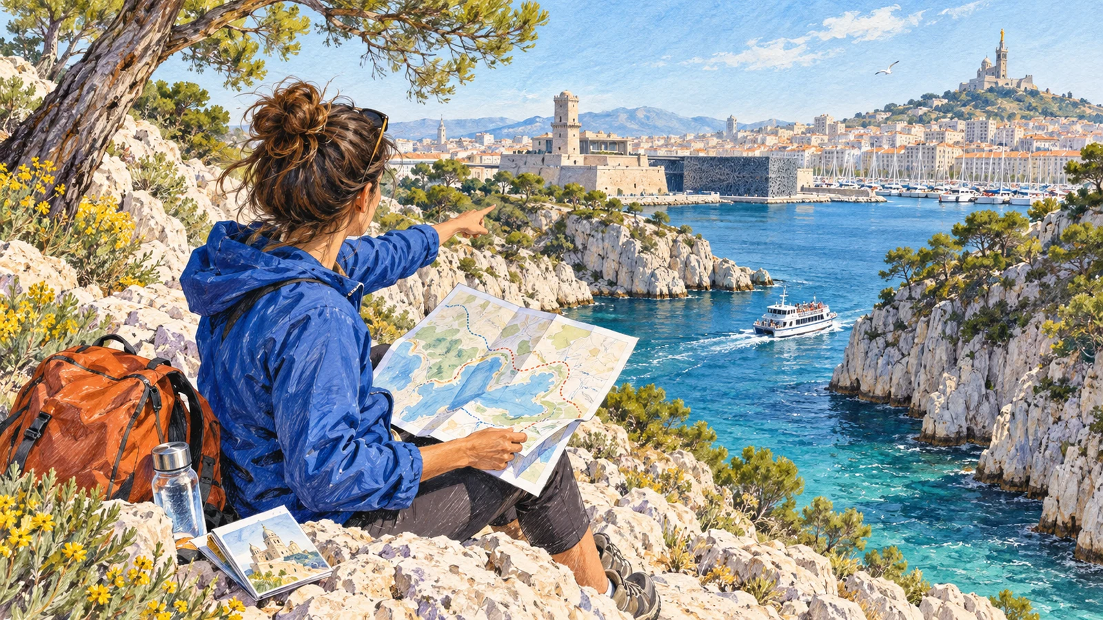 Marsilia în 4 zile: Vieux-Port, Le Panier, MuCEM și golfurile din Calanques