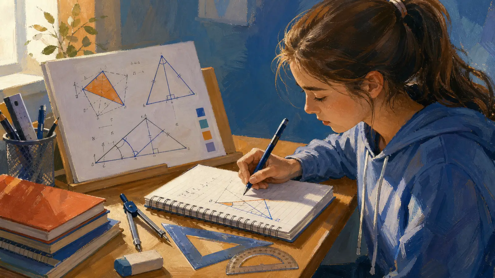 Matematica de clasa a VII-a: radicali, algebră și geometria asemănării